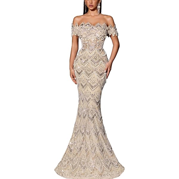 mermaid wedding dress sexy Mermaid Lace Wedding Dress Beaded Embroidery
