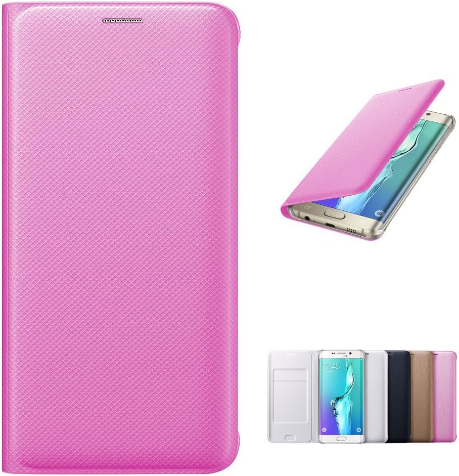 For Samsung Galaxy S7 Case Flip Wallet Cover, Pink pu Leather, Full Body Phone Protection to Samsung S7 Smartphone, Premium Quality with Card Slot