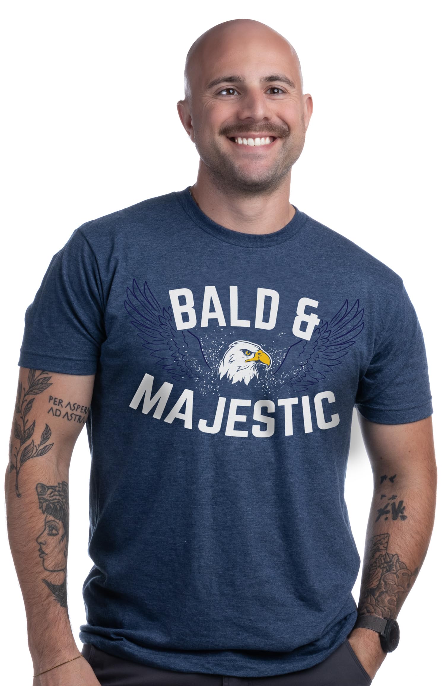 Just Another Sexy Bald Guy | Funny Dad Husband Grandpa Joke Dude Men Humor T-Shirt