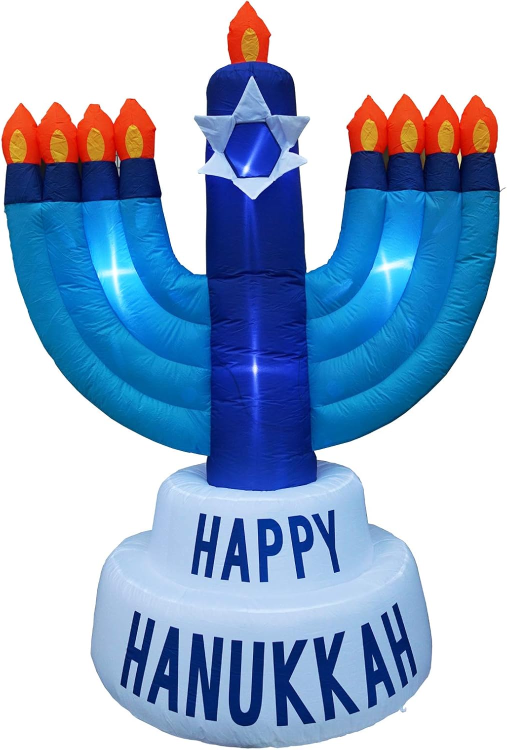 BIGJOYS 8 Ft Hanukkah Inflatable Candle Holder Decoration Chanukah