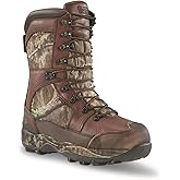 Guide Gear Leather Hunting Boots for Men Monolithic Extreme Waterproof Insulated, 2,400-gram Thinsulate Ultra