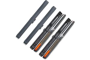 SIJIDOU Portable Travel Insulin Case for Prefilled Syringe, Discrete Syringe Holders for Diabetes (Grey | 2 Pack)