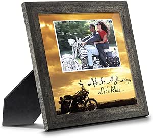 Amazon.com: Classic Harley Picture Frame, Harley Davidson Gifts for Men ...