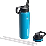 Thermoflask Double Stainless Steel Insulated Water Bottle, 24 oz, Capri