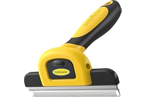 DakPets Pet Deshedding Tool | Professional Cat and Dog Brush for Shedding | Fur Deshedding Comb and Pet Hair Remover for Cats