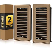 Black Vent Cover, Floor Register 4x10, Heavy Duty Steel Walkable Floor Vents, Easy Adjust Air Supply Lever, Vent Covers for Home Floor, 4 Pack Black Black Vent Cover, Floor Register 4x10, Heavy Duty Steel Walkable Floor Vents, Easy Adjust Air Supply Lever, Vent Covers for Home Floor, 4 Pack Black