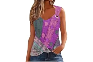 DDAPJ PYJU Tank Top for Women 2024 Dressy Casual Summer V Neck Sleeveless Camisole Ring Straps Loose Fit Workout Basic Shirts