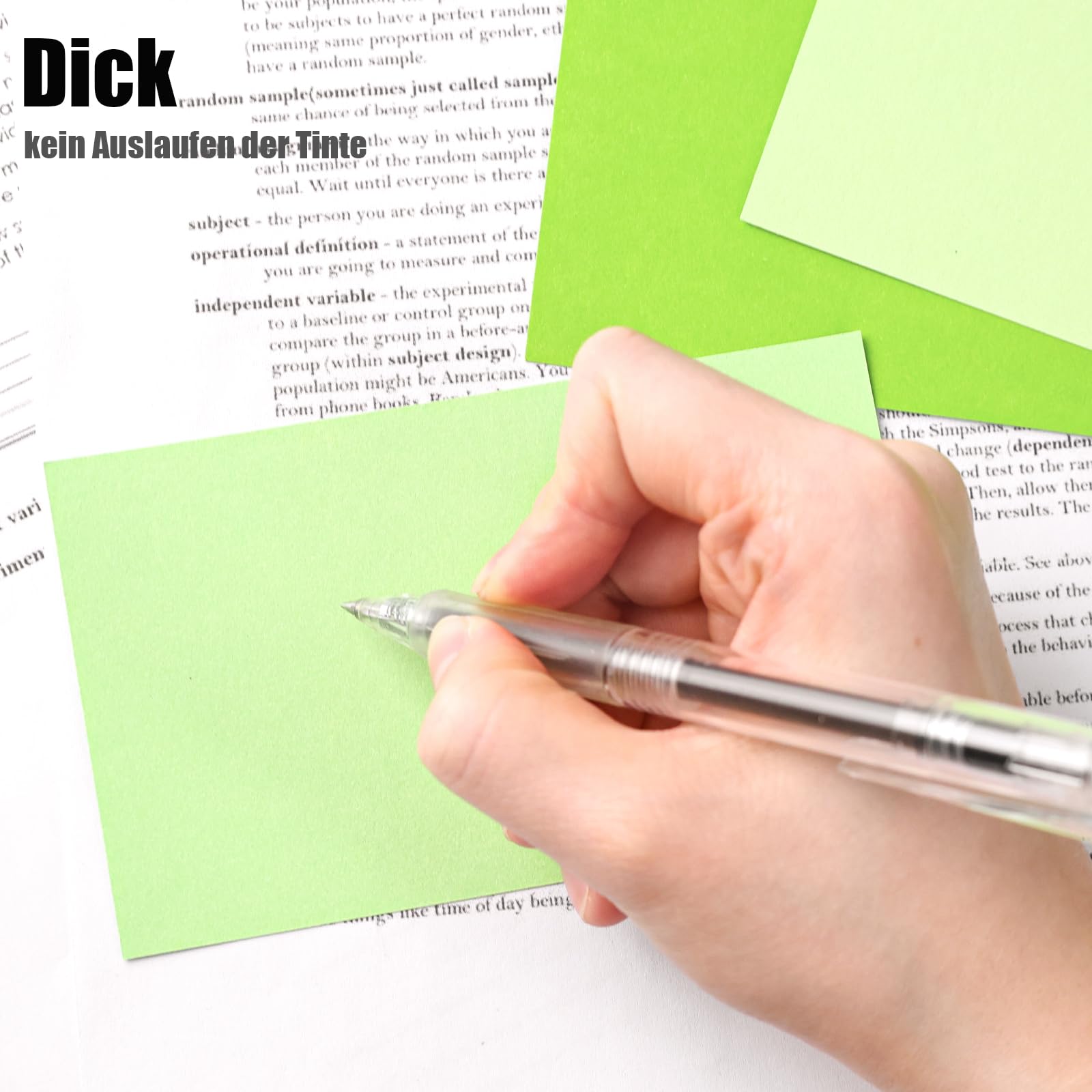 Koogel 300 Blatt Karteikarten, Blanko Karteikarten 12,5 x 7,5 cm Bunte Karteikarten 5 Farben Notizkarten Lernkarten für Schule Lernen Büro Spielkarten