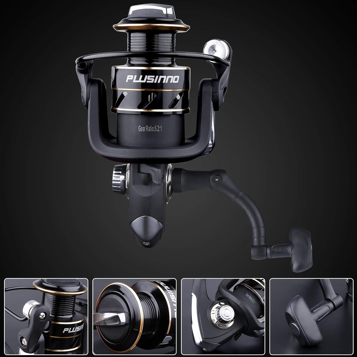 PLUSINNO Fishing Rod and Reel Combos Carbon Fiber Telescopic Fishing Rod with Reel Combo Sea Saltwater Freshwater Kit : Sports & Outdoors