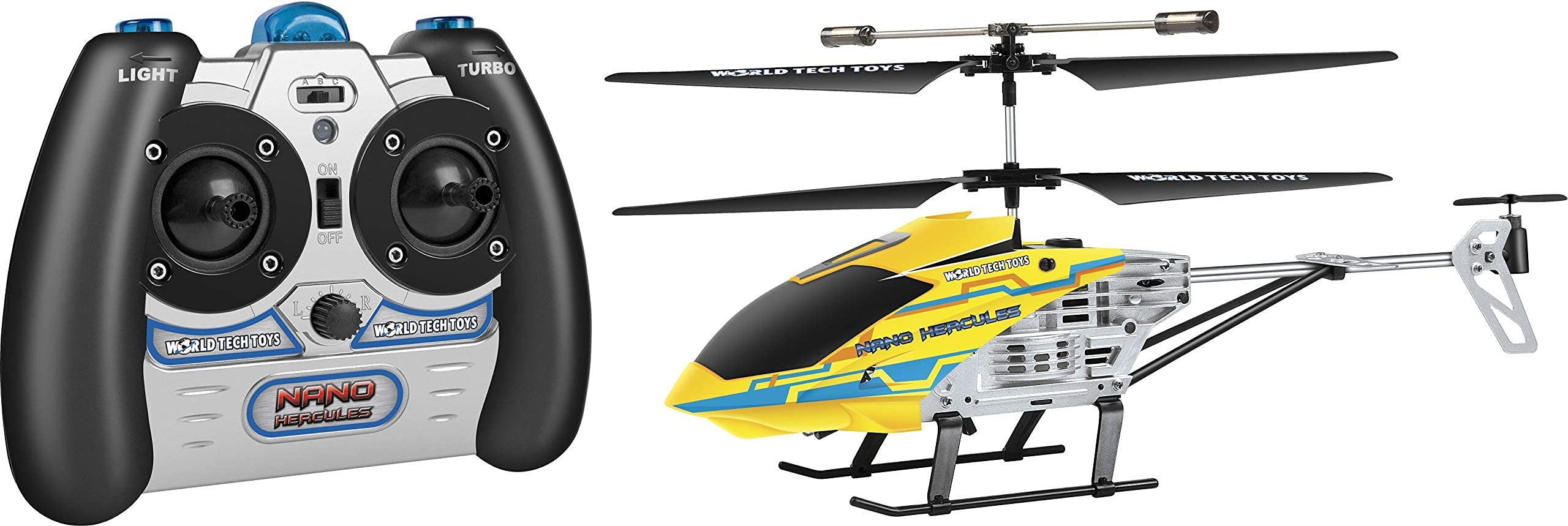 Photo 1 of ***DAMAGED - SEE NOTES/PICTURES***World Tech Toys Hercules Unbreakable Gyro RC Helicopter