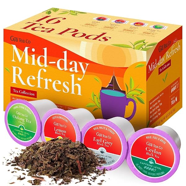 GYA TEA CO MID-DAY REFRESH TEA POD COLLECTION...