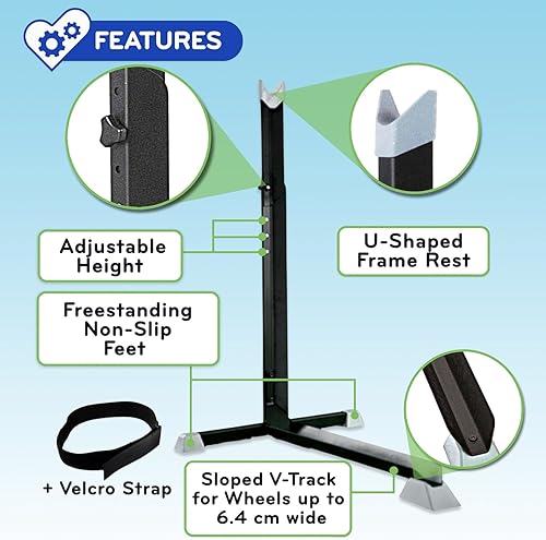 Bike Nook Stand Vertical Storage Rack Pack with connectors
