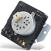 MEDC465HW0 WED5000DW2 WGD5000DW3 MGDC465HW0 W10185992 Dryer Timer | Compatible with Whirlpool Crosley Kenmore Maytag Dryer Timer WGD4850BW2 115VAC 60Hz, Replacement 418-095-20-B5 AP6016542