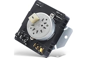 MOHTOL MEDC465HW0 MGDC465HW0 WGD4850BW2 WED5000DW2 WGD5000DW3 W10185992 Dryer Timer Compatible Whirlpool Crosley Kenmore Maytag Dryer Timer 115VAC 60Hz, Replacement WPW10185992 418-095-20-B5 AP6016542