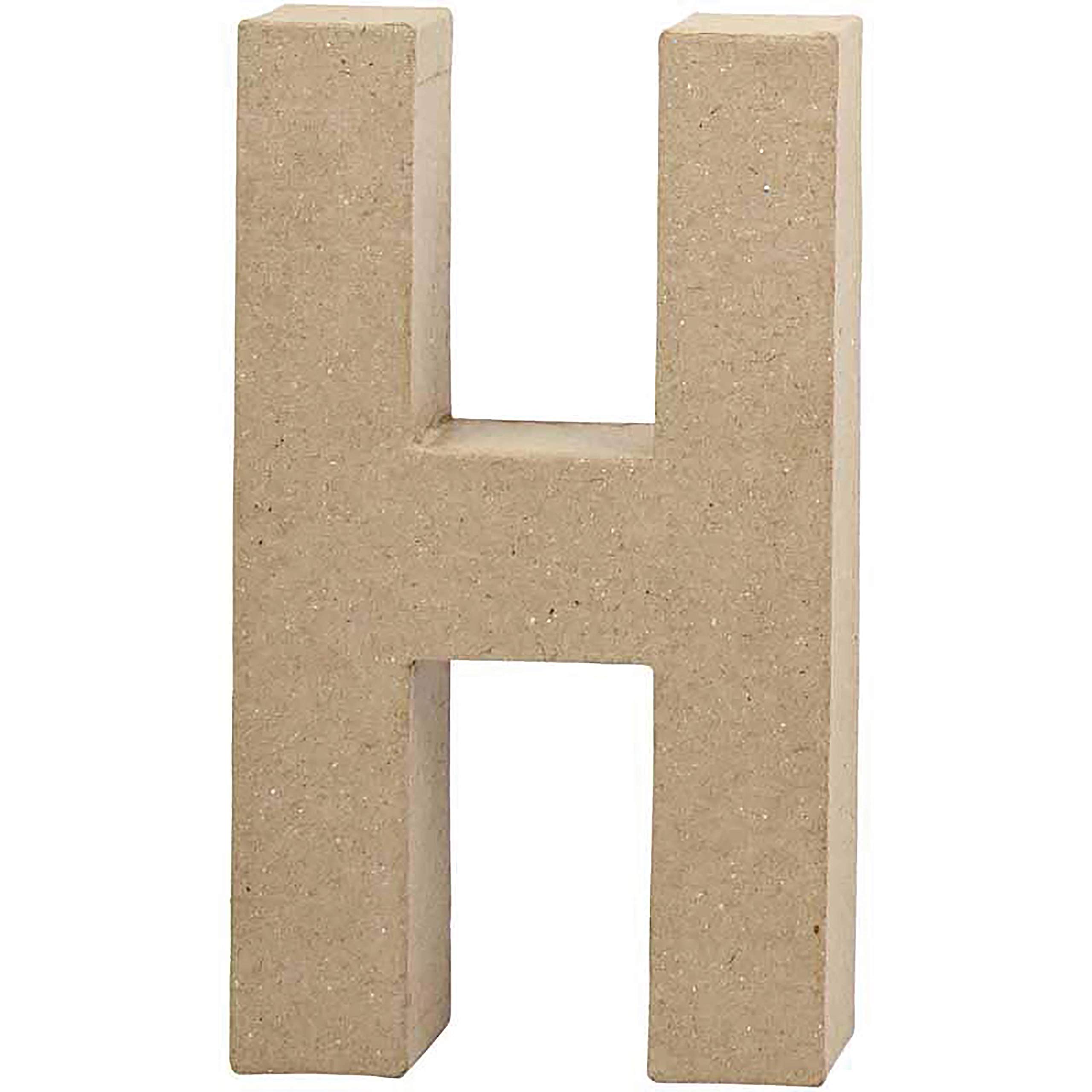 Creativ 26607 20.5 cm 1-Piece Papier Mache Letter H