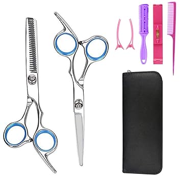 Amazon Com Missammy 8 Pack Hairdressing Shears Hair Cutting