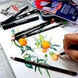 Derwent Chromaflow Pencils 24 in Tin 3.5mm Core Premium Blendable Colors view 6