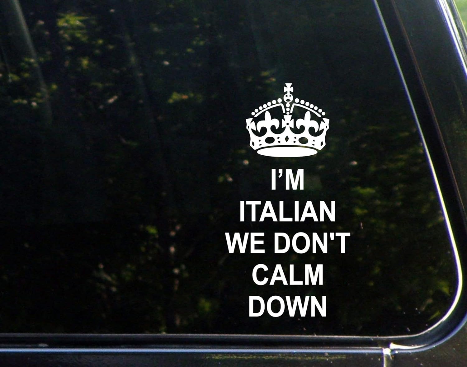 Amazon.com: Diamond Graphics I’m Italian We Don’t Calm Down (4" x 7
