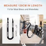 Grifema GA1201-12 Bike Lock 120cm with 2 Keys Heavy Duty Chain 7mm view 6