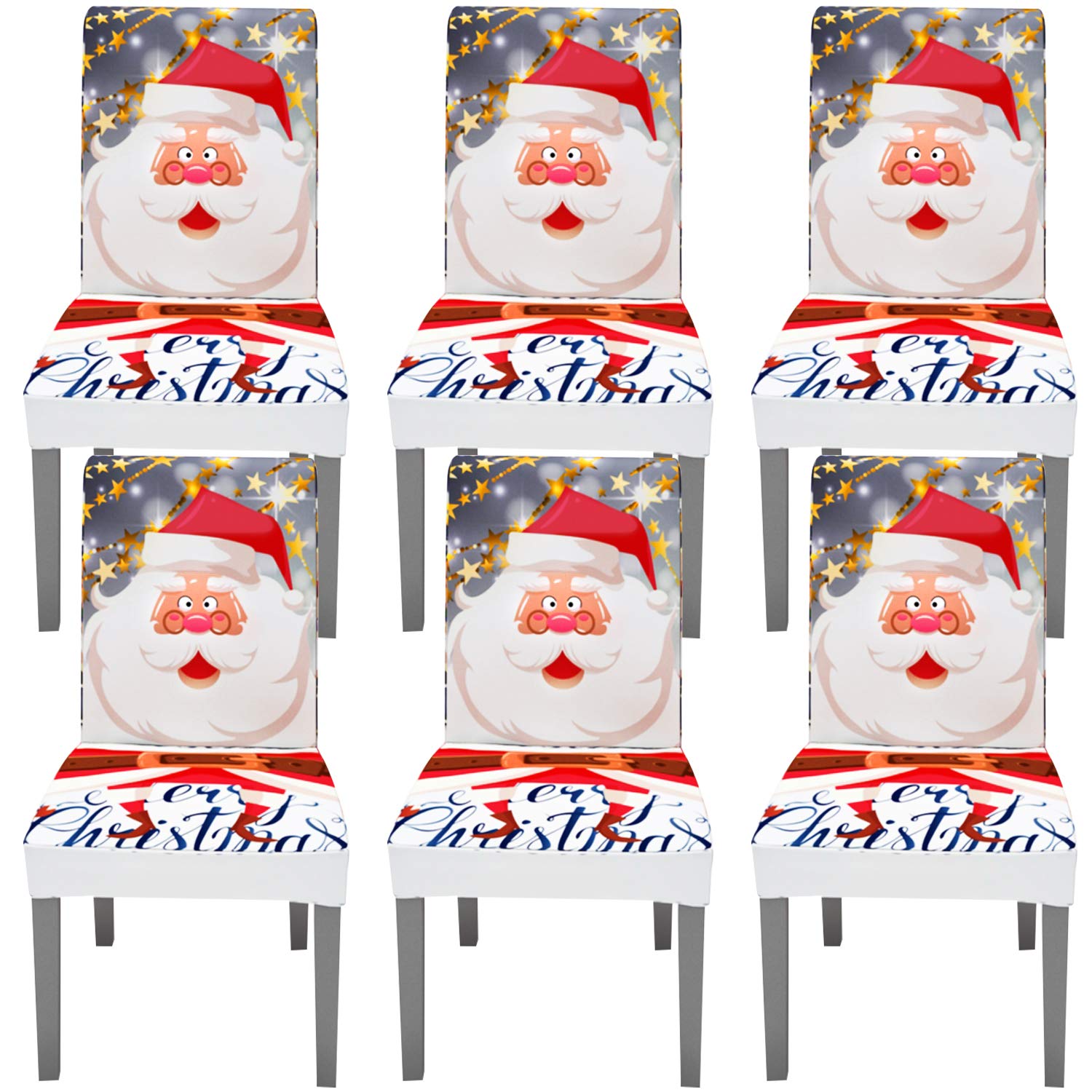 Best Christmas Dining Chair Seat Covers