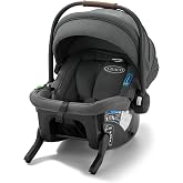 Graco Gomax Baseless Infant Car Seat, Ace | Base Not Required, Easy Installation, Rear-Facing (4-30lbs, Up to 32in.), 4-Position Recline, Ride Share Ready
