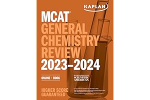 MCAT General Chemistry Review 2023-2024: Online + Book (Kaplan Test Prep)