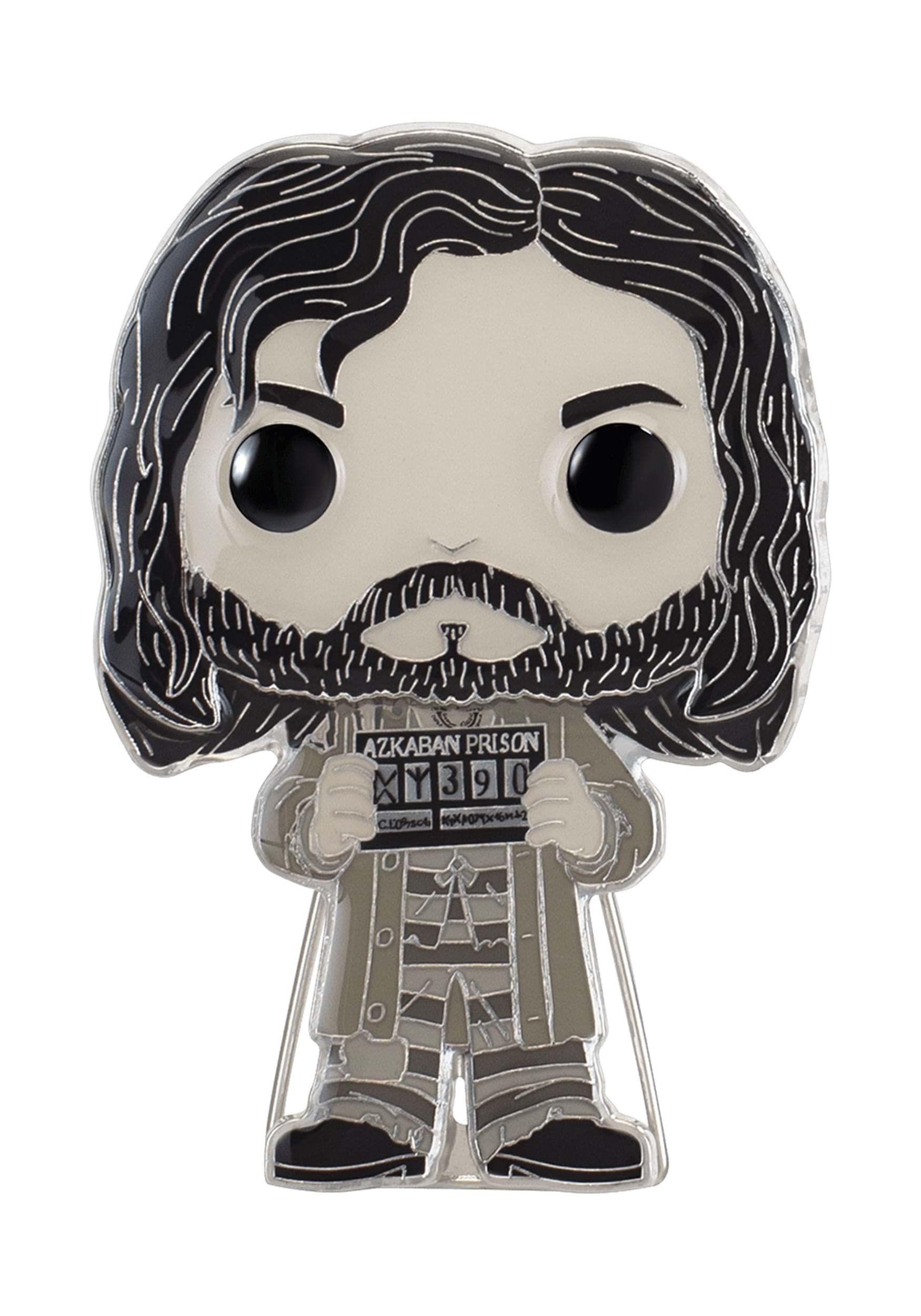 Funko Large Pop! Enamel Pin - Sirius Black - Harry Potter: Sirius Black - Harry Potter Enamel Pins - Cute Collectable Novelty Brooch - for Backpacks & Bags - Gift Idea - Movies Fans