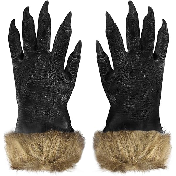 Gants Squelettes Halloween - Paire Os Doigts, Polyester, 33 Cm, Pour Déguisement Et Cosplay - 6