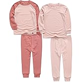 VAENAIT BABY 6M-12Y Kids Toddler Junior Girls Boys Soft Comfy Modal Tencel Sleepwear Pajamas 2pcs/4pcs Set