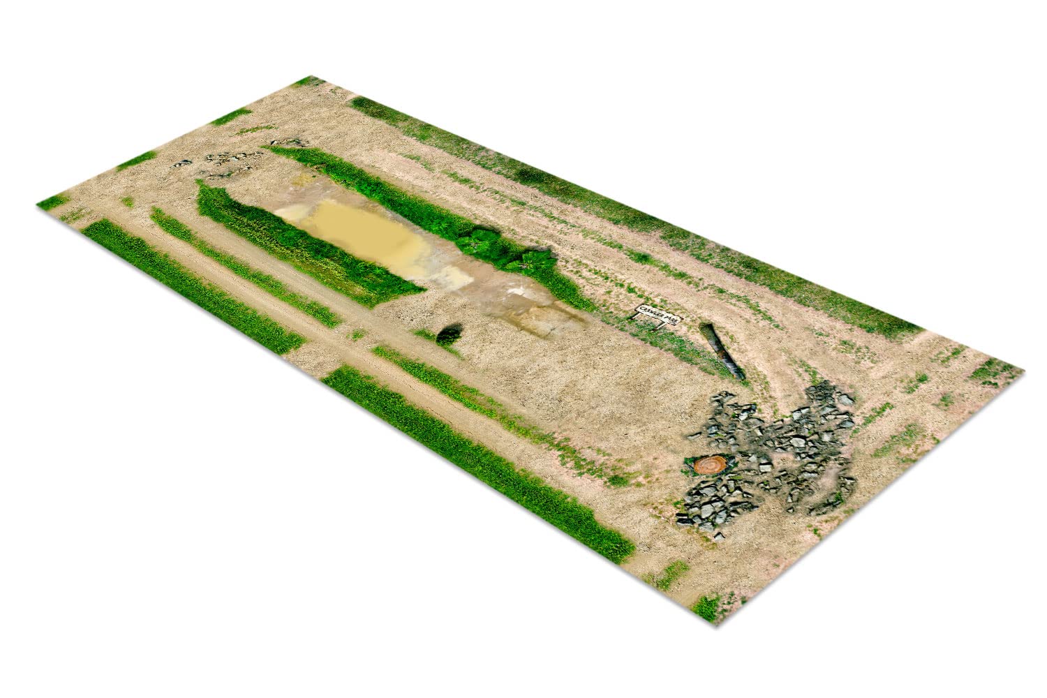 toyswd CRAWLER PARK CARPET CIRCUIT OF 200 X 100CM FOR 1/24 RC CRAWLER PARK