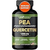 Gade Nutrition Palmitoylethanolamide Pea Supplement 800 mg with Quercetin 200 mg | Micronized Pea 99% Highly Purified and 95% Quercetin Bioavailable | Made in USA | Supplement for Men and Women