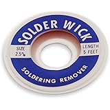 Aven 17542 Desoldering Wick, 2.5mm Width, 5' Length