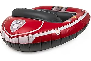 Swimways Nickelodeon Paw Patrol Marshall Inflatable Water Boat Vehicle for Kids Ages 3+