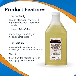 MBM AC CED21/6 Destroyit Shredder Oil