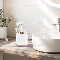 Boperzi Toothbrush and Toothpaste Holder with