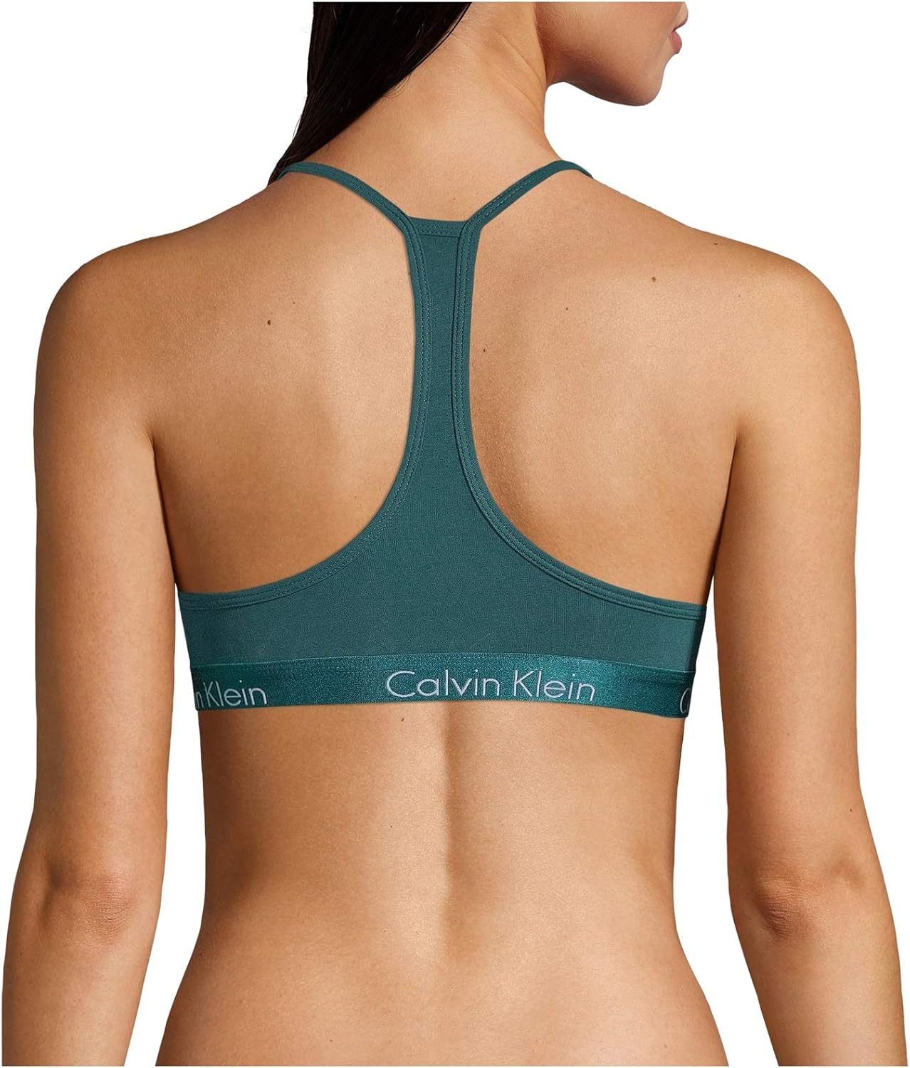 Calvin Klein Women's Motive Cotton Lightly Lined Bralette at  Women’s Clothing store