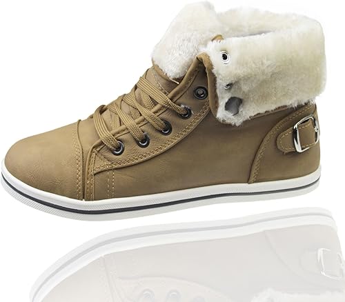 fur lined high top sneakers womens