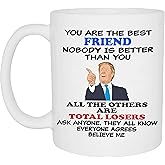Rogue River Tactical Funny Coffee Mug Best Friend Believe Me Novelty Cup Great Gift Idea For Office Gag White Elephant Humor BFF Best Friend