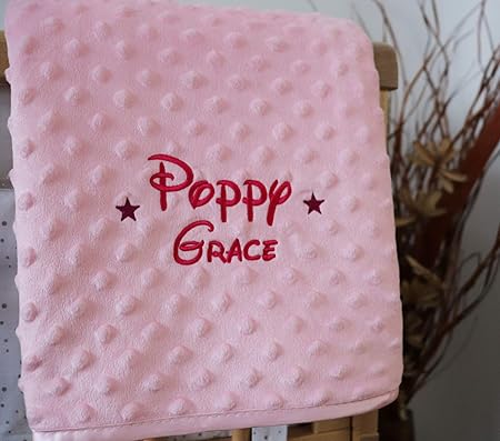 personalised baby blankets disney writing