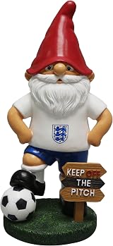 FOCO England Keep Off The Pitch Gnome Officially Licensed
