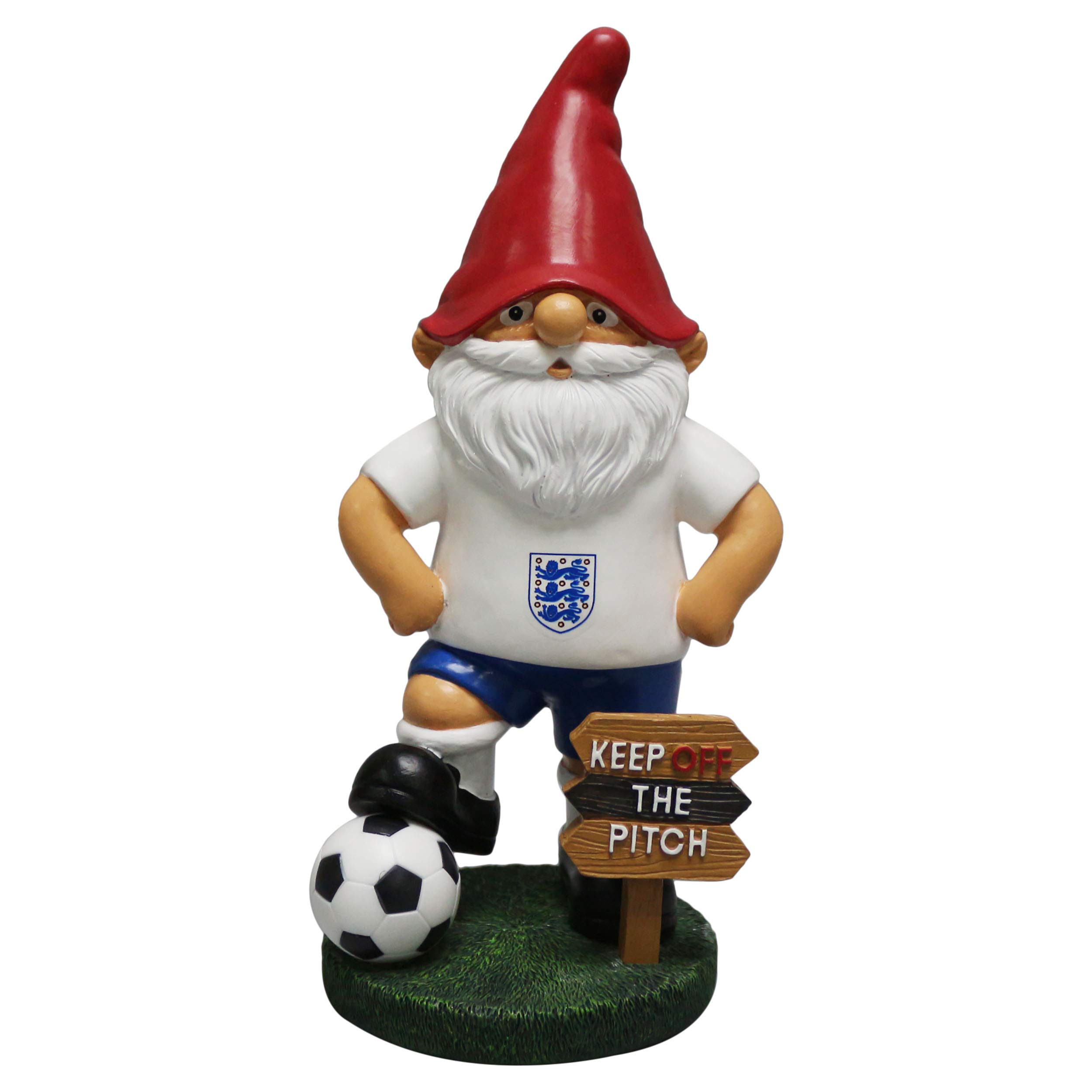 FOCO Officially Licensed England Keep Off The Pitch Gnome