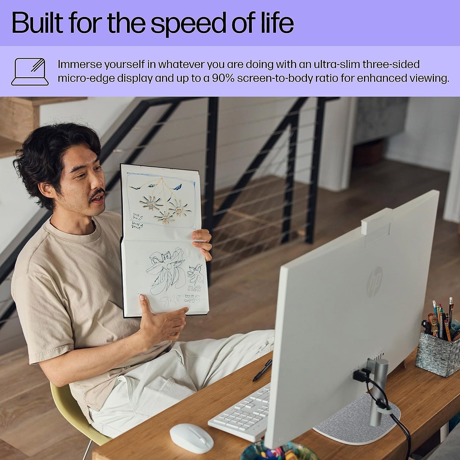 HP 27 Business i7 All in One Desktop, 27
