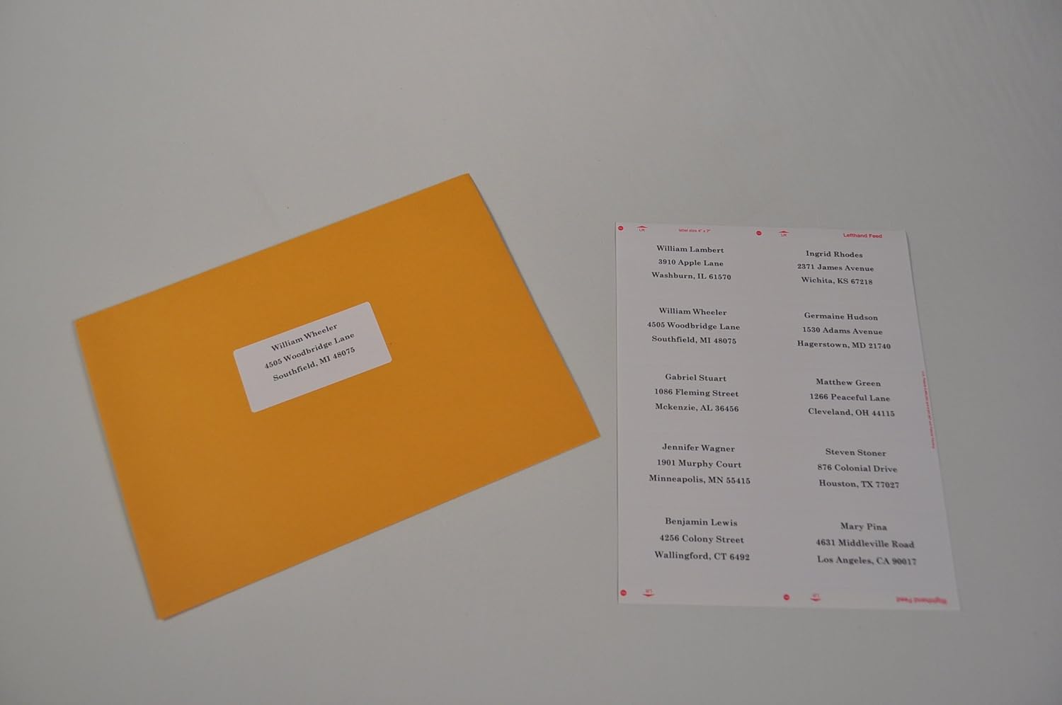 Compulabel 312153 White Shipping, Removable Adhesive, FAB Labels for Laser and Inkjet Printers, 4 x 2 Inches, 10 Per Sheet, 100 Sheets Per Carton : Office Products
