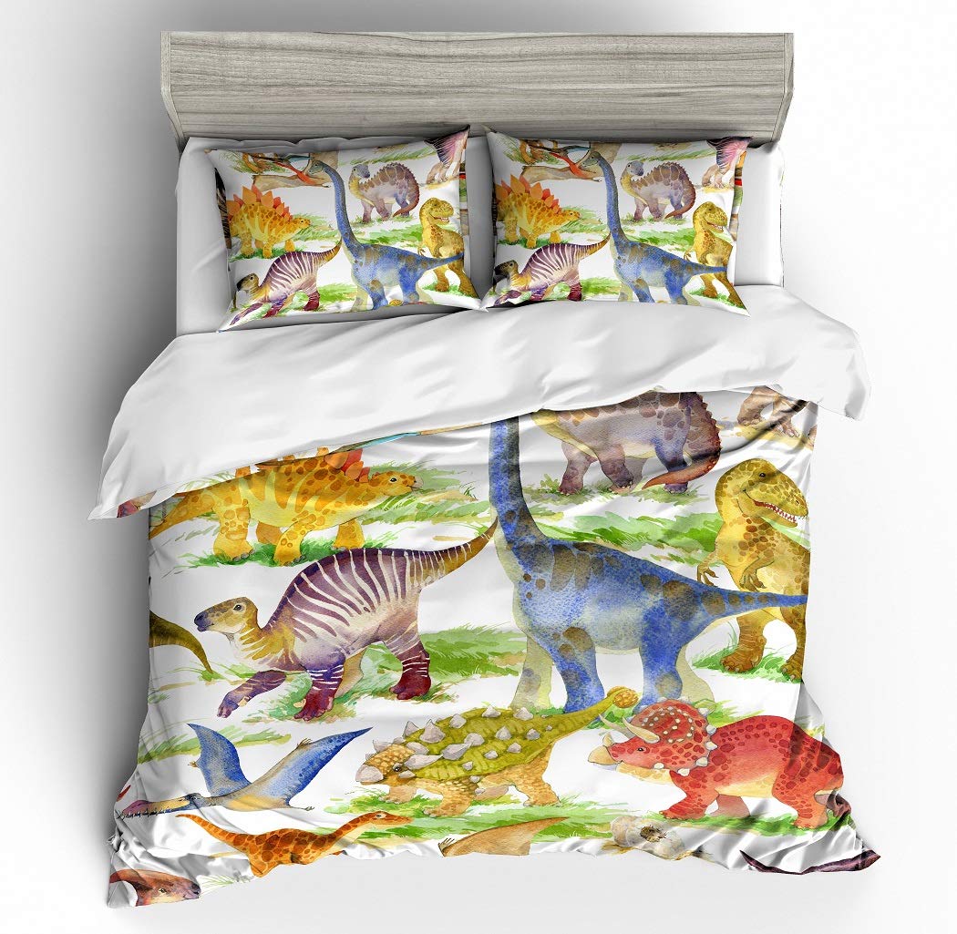 No Comforter Inside Apjjq 3d Tanystropheus Dinosaur Bedding Set