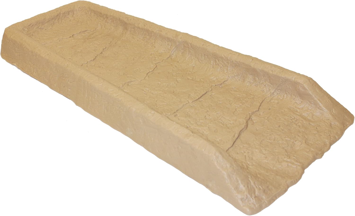 24" Polyethylene Decorative Downspout Rain Splash Block