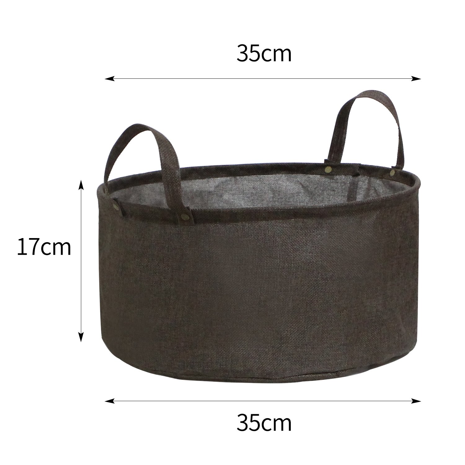 Aufbewahrungsbox Stoff Rund