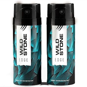 Wild Stone Edge Deodorant For Men 150 ML Each (Pack of 2)
