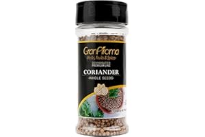GranAroma Whole Coriander Seeds, Marinades & Dry Rubs, Citrusy Flavor (2 Ounce)