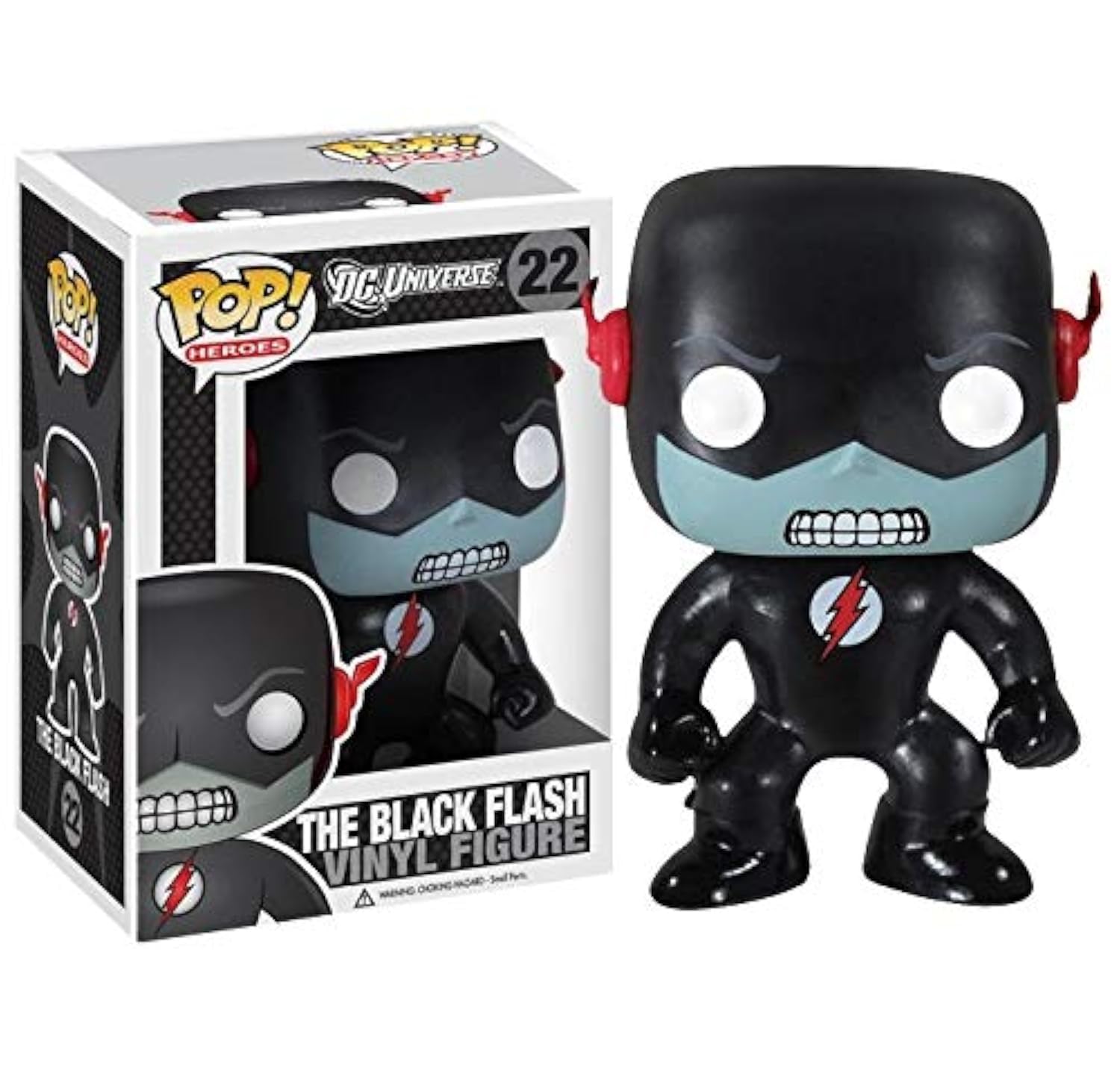 Funko 3018 - DC Comics, Pop Vinyl Figure 22 The Black Flash, 9 cm
