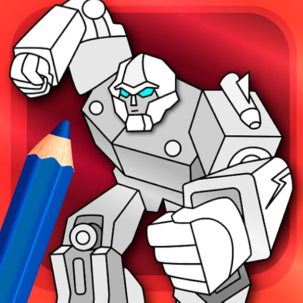 Download Amazon Com Robots Coloring Pages With Animated Effects Appstore For Android